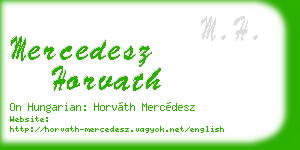 mercedesz horvath business card